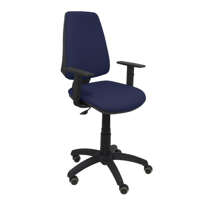 Silla Elche Cp Bali Azul Marino Brazos Regulables
