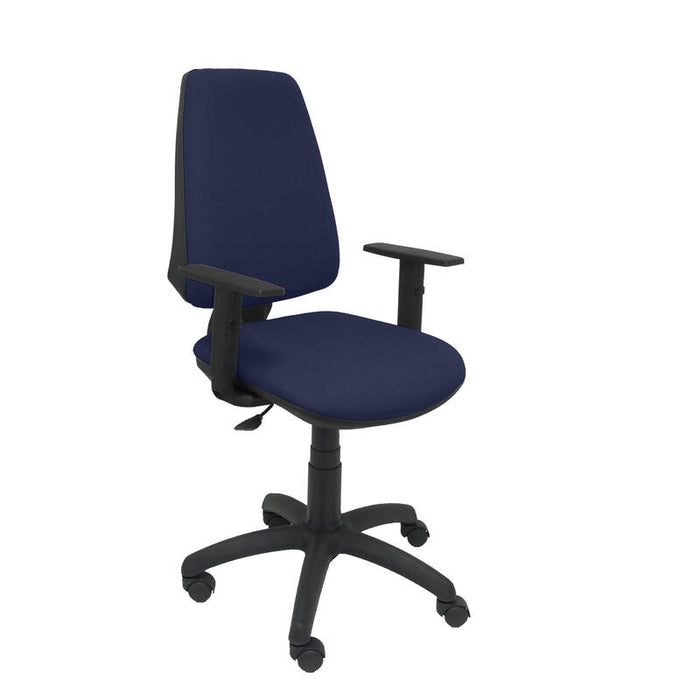 Silla Elche Cp Bali Azul Marino Brazos Regulables