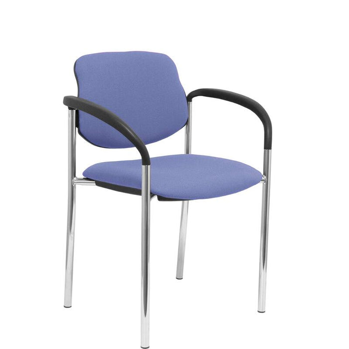 Silla Fija Villalgordo Bali Azul Claro Chasis Cro