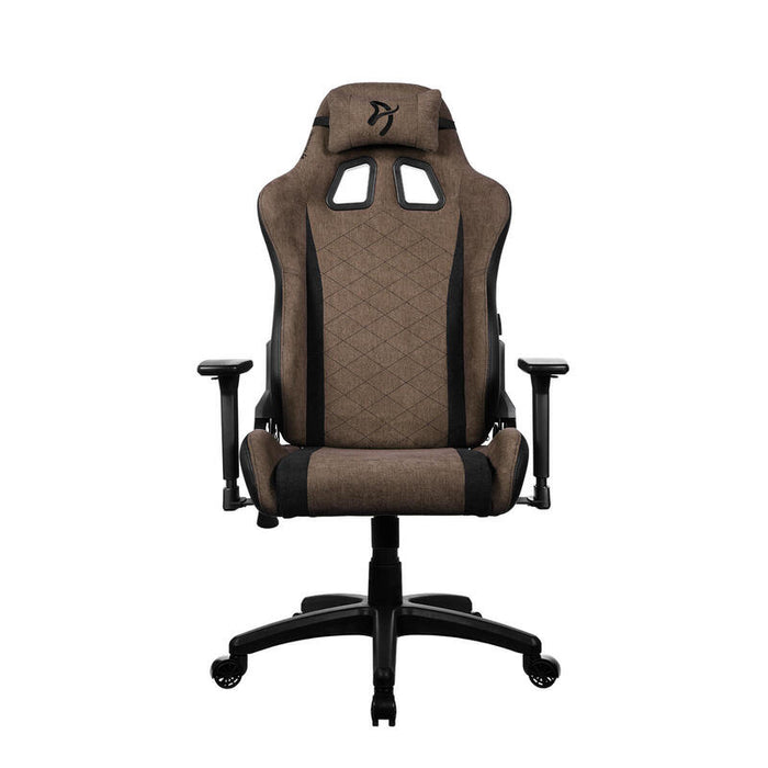 Silla Gaming Arozzi Avanti Softfabric - Marrón