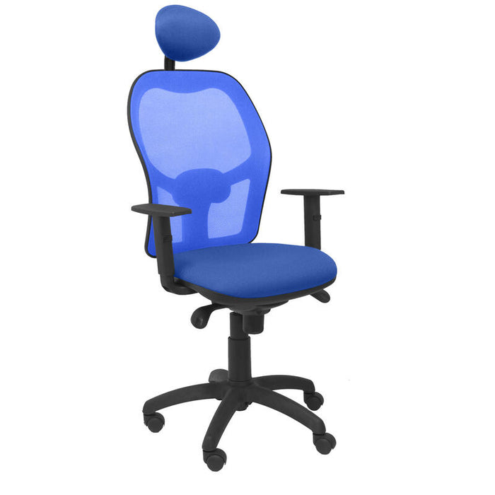 Silla Jorquera Malla Azul Asiento Bali Azul Con C