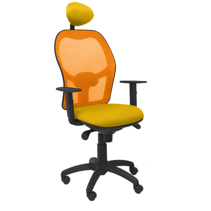 Silla Jorquera Malla Naranja Asiento Bali Amarill