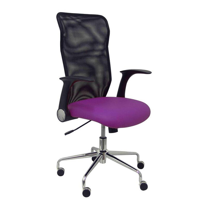 Silla Minaya Similpiel Morado