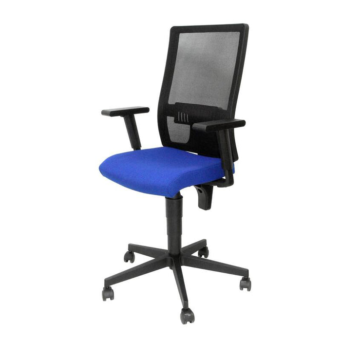 Silla Povedilla Respaldo Malla Negro Asiento Bali
