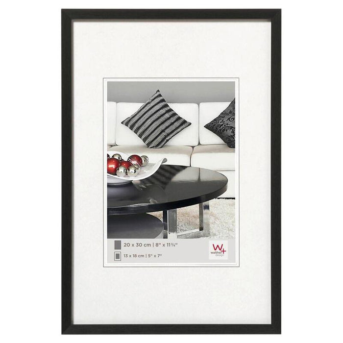 Silla Walther 20x30 Aluminio Negro Aj030b