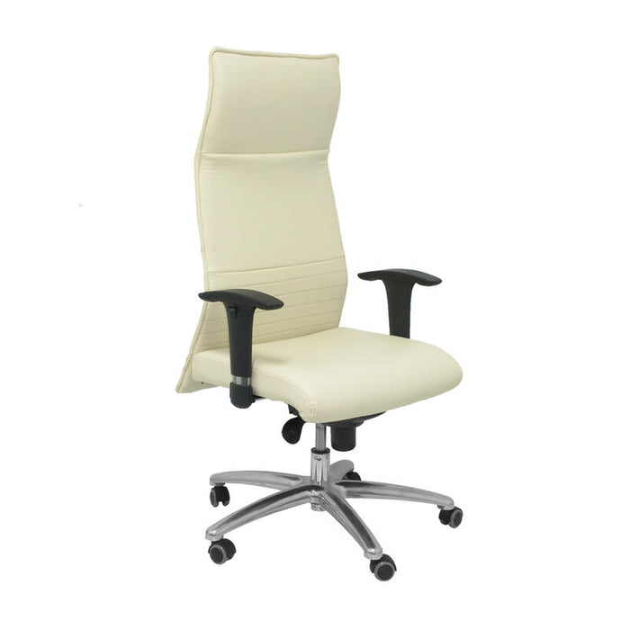 Sillon Albacete Xl Similpiel Crema Hasta 160kg