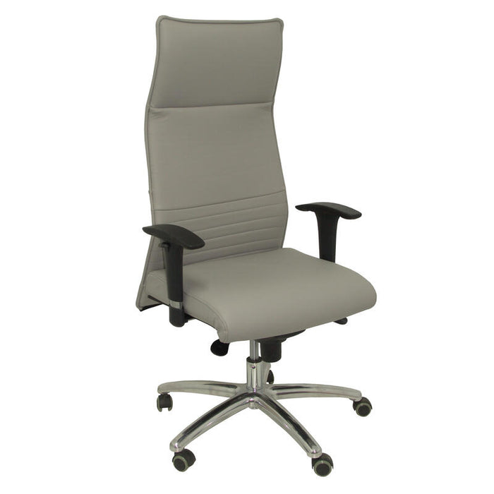 Sillon Albacete Xl Similpiel Gris Hasta 160kg