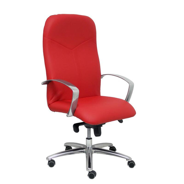 Sillon Caudete Similpiel Rojo