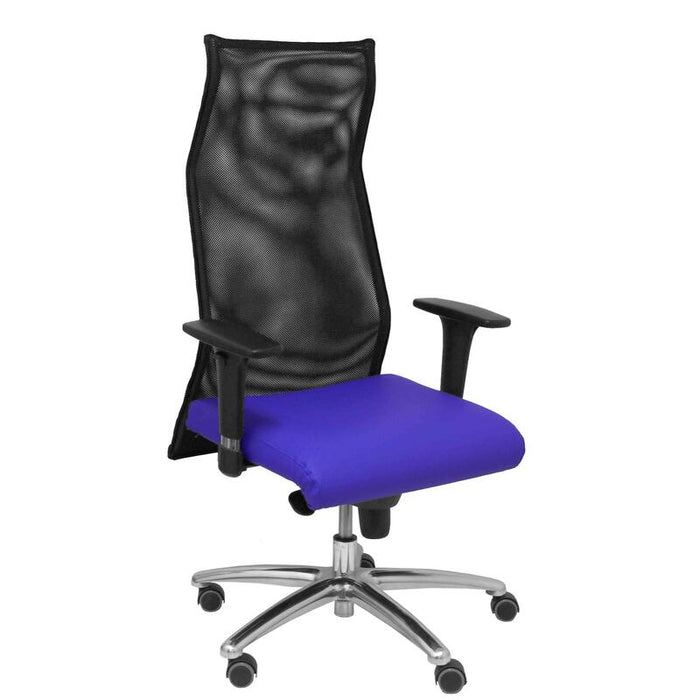 Sillon Sahuco Similpiel Azul