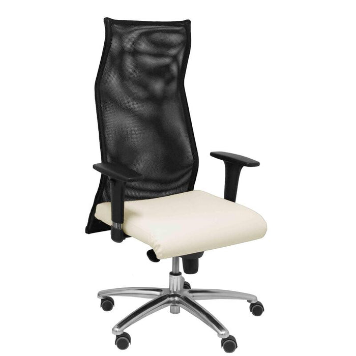 Sillon Sahuco Similpiel Crema