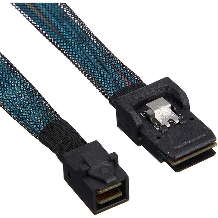Silverstone Sst-Cps06 - Cable Con Blindaje Grueso Interno Mini Sas Sff8643 36pin A Sff8087