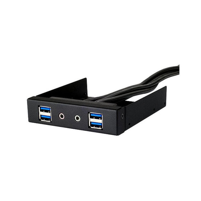 Silverstone Sst-Fp32b-E - Panel Frontal 3.5 "4x Usb 3.0 Con Audio Hd, Negro