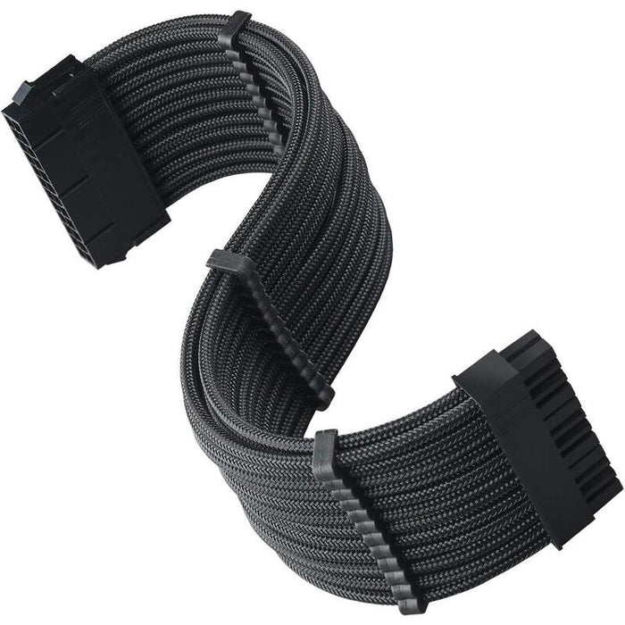 Silverstone Sst-Pp07e-Mbb - Cable Extensor Enfundado 30cm Placa Base 24pines