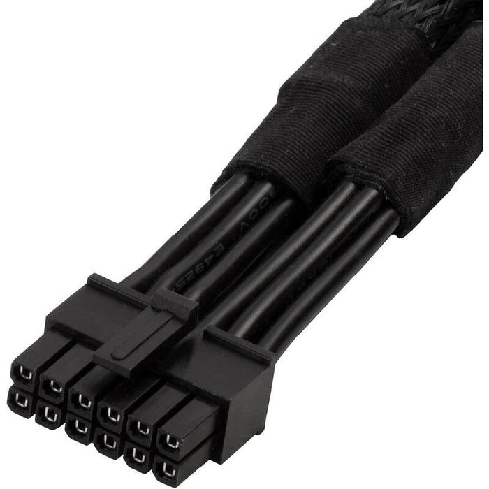Silverstone Sst-Pp12-Pcie - 2 X Pcie-8 Pines- (Fuente De Alimentación) - 12 Pines- (Gpu) Cable De Alimentación