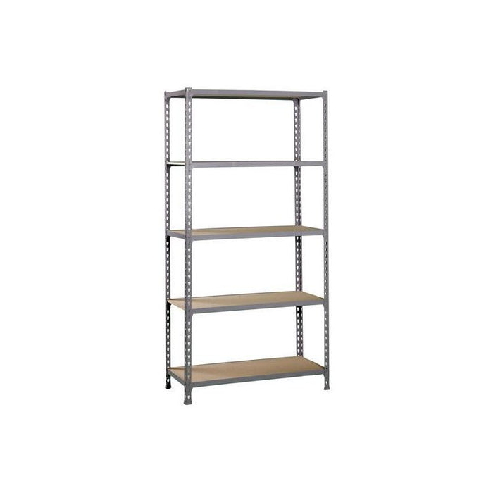 Simonrack Kit Maderclick Mini 5/400 Estantería Metálica 5 Baldas/150kg De Madera 180x80x40cm Gris