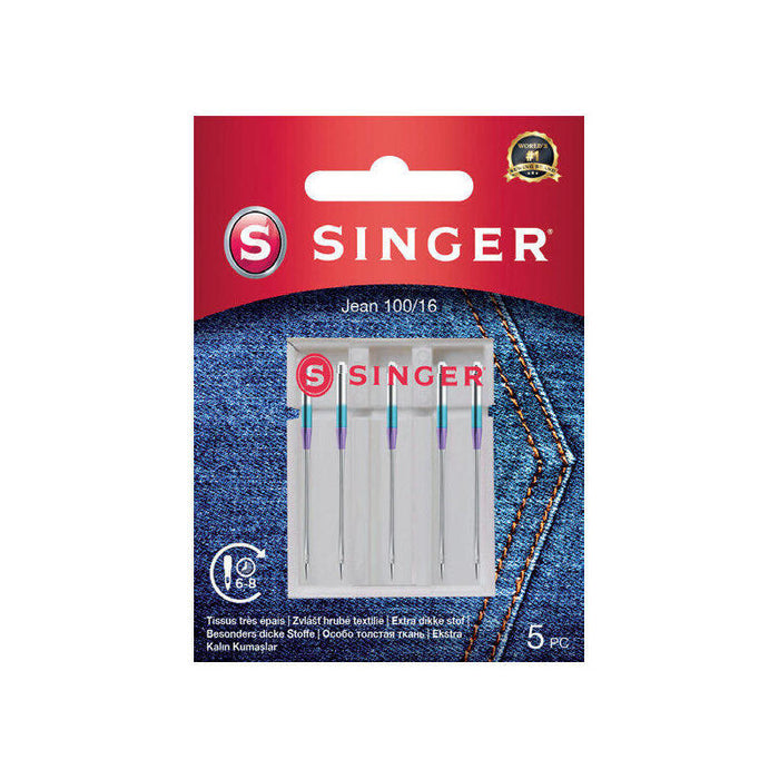Singer Denim Needle 100 16 5pk