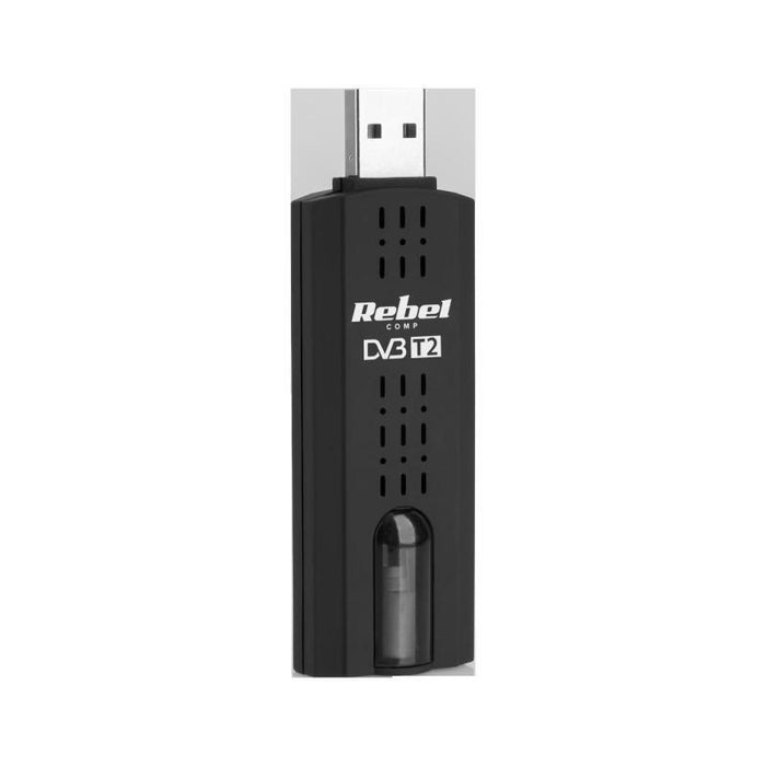 Sintonizador Comp Rebel Digital Usb Dvb-T2 H.265 Hevc