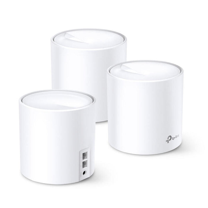 Sistema Mesh Tp-Link Deco X20 (3-Pack) 2.4/5ghz 1800mbps Latencia Ultrabaja Seguridad Total