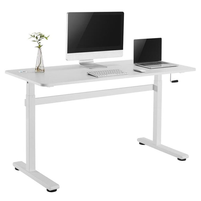 Sit Stand Manual Desk   Ergo-Office Er0401w