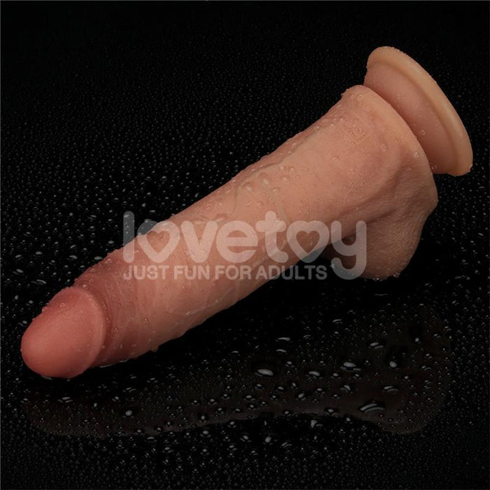 Sliding Pro Dildo Piel Deslizante-Retractil Dual Layer 8.5