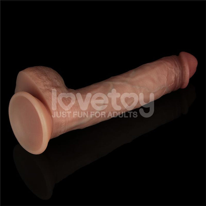 Sliding Pro Dildo Piel Deslizante-Retractil Dual Layer 9