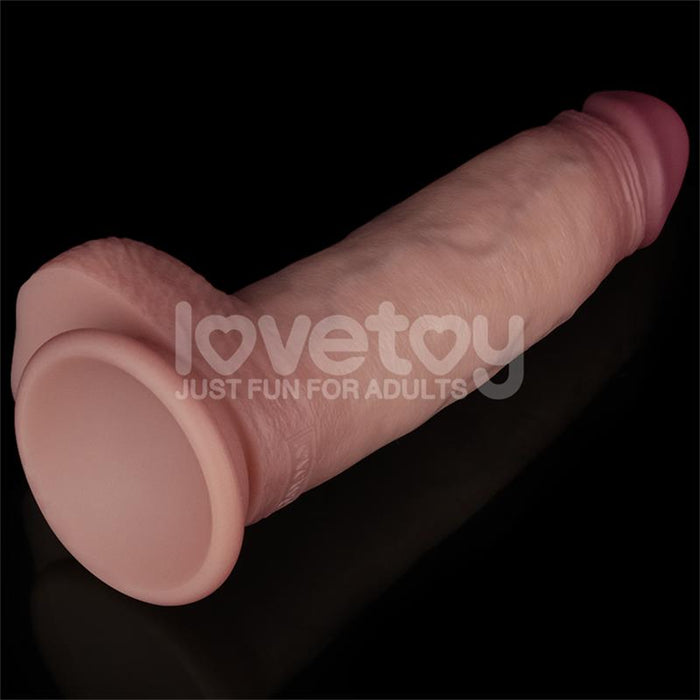 Sliding Pro Ii Dildo Piel Deslizante-Retractil Dual-Layer 8.5