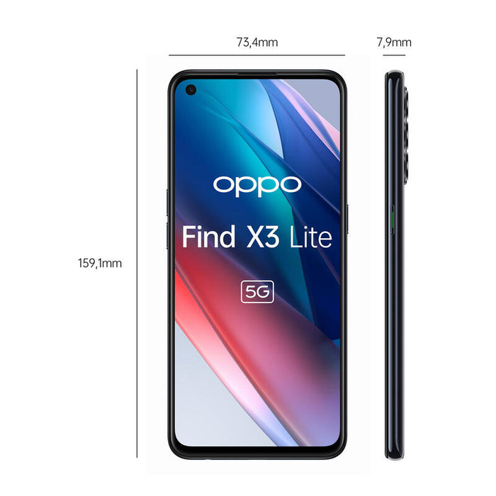 Smartphone Oppo Find X3 Lite 6.4" Oc 8gb 128gb 5g Android 11 Black