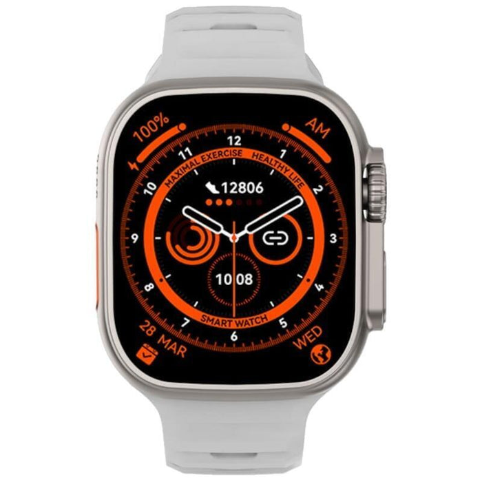 Smartwatch Dt No.1 Dt8 Ultra Plata