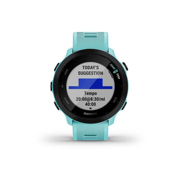 Smartwatch Garmin Forerunner 55/ Notificaciones/ Frecuencia Cardíaca/ Gps/ Azul