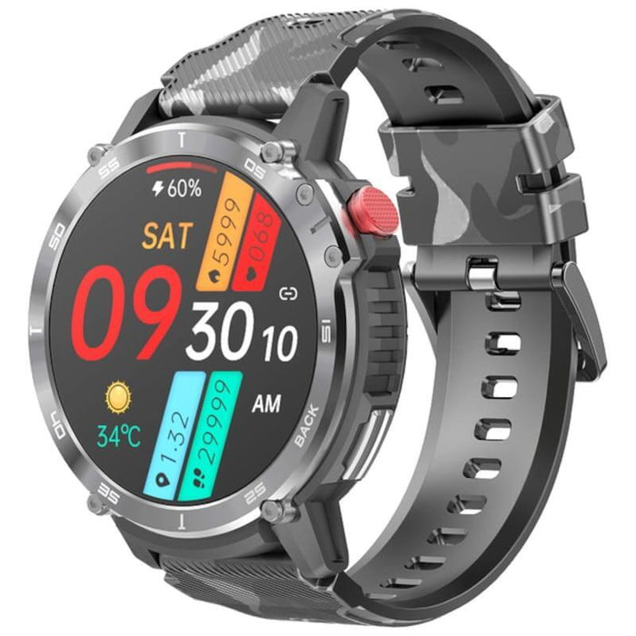 Smartwatch  Lemfo C22 Plata
