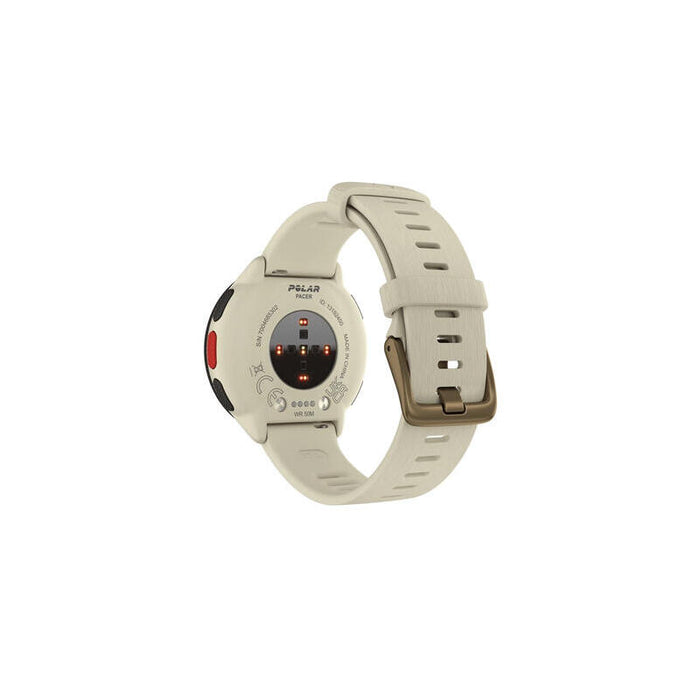 Smartwatch Polar Pacer Cloud White S/L