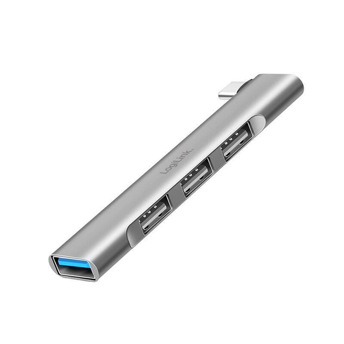 Smukly Hub Usb-C Do 1x Usb-A 3.0 3xusb-A 2.0
