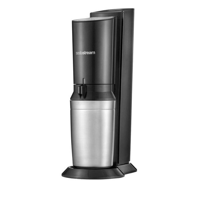 Sodastream Crystal 3.0 Metal, Acero Inoxidable Negro