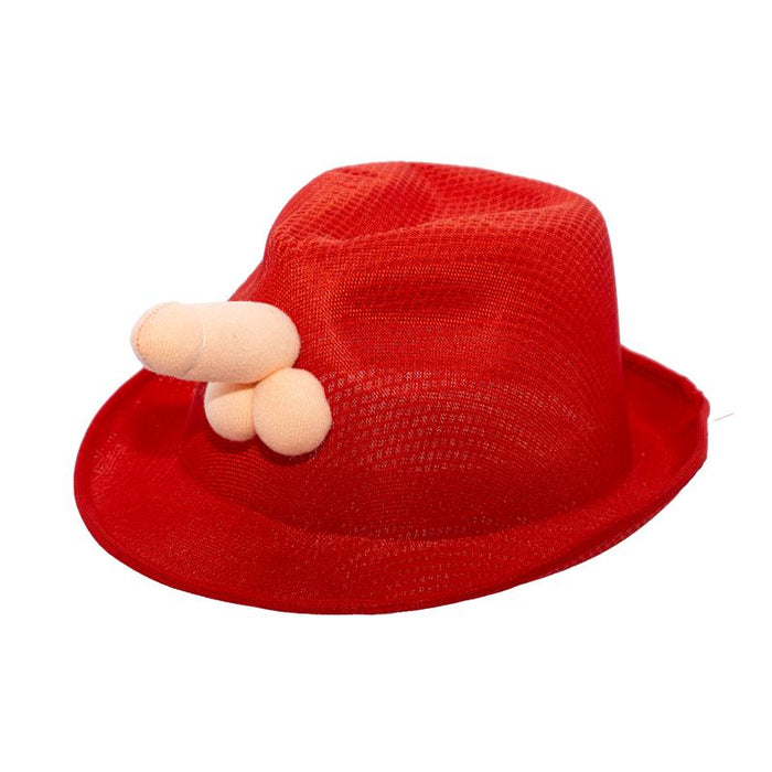 Sombrero Con Pene Rojo