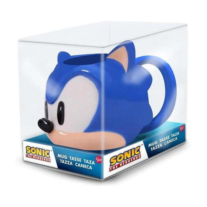 Sonic The Hedgehog Taza 3d Sonic 385 Ml