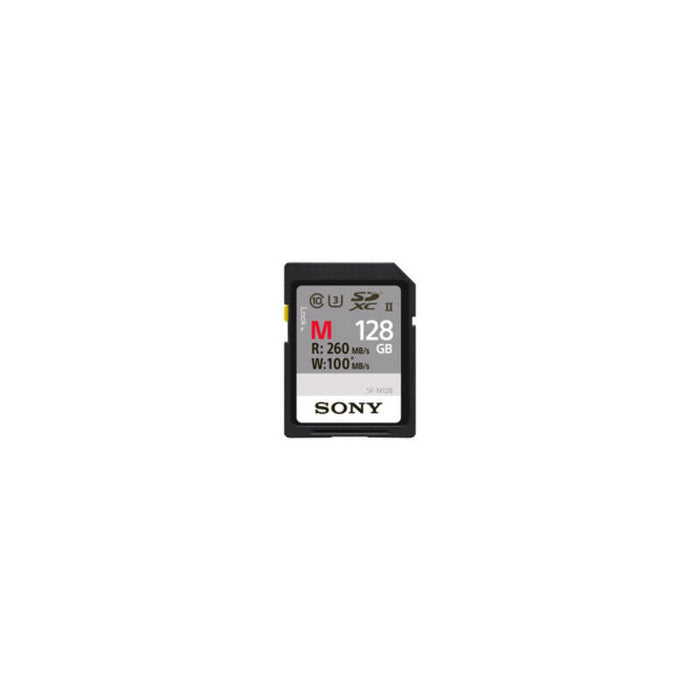 Sony 128gb Sdxc, 128 Gb, Sdxc, Clase 10, Uhs-Ii, 260 Mb/S, 100 Mb/S