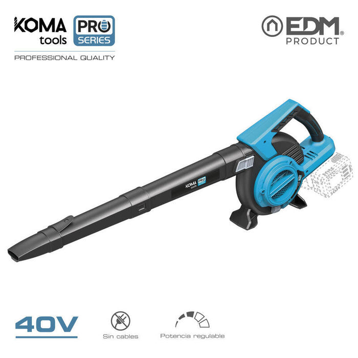 Soplador - Aspirador - Triturador 40v (Sin Baterias Y Cargador) Brushless Koma Tools Edm