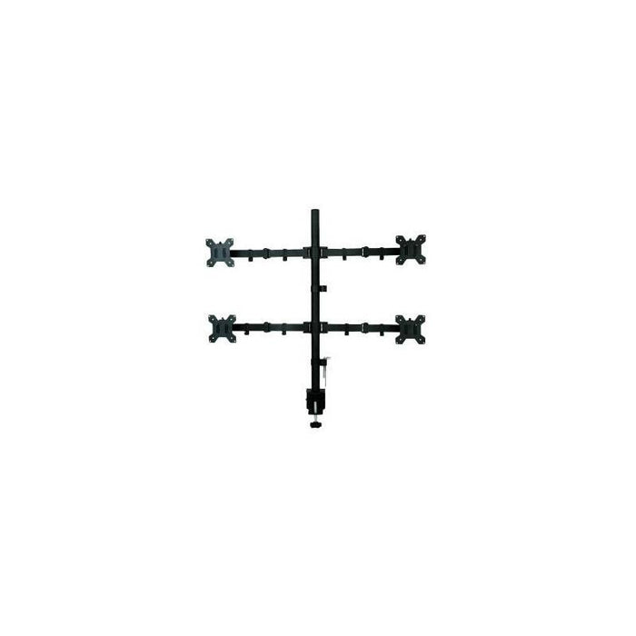 Soporte Art Ramm L-04n Desk Holder For 4 Led Lcd Monitors 13-27 L-04n