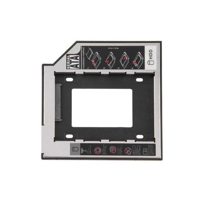 Soporte Carcasa Caddy Cd Dvd Para Disco Duro 2.5 2nd Sata 9.5mm Universal