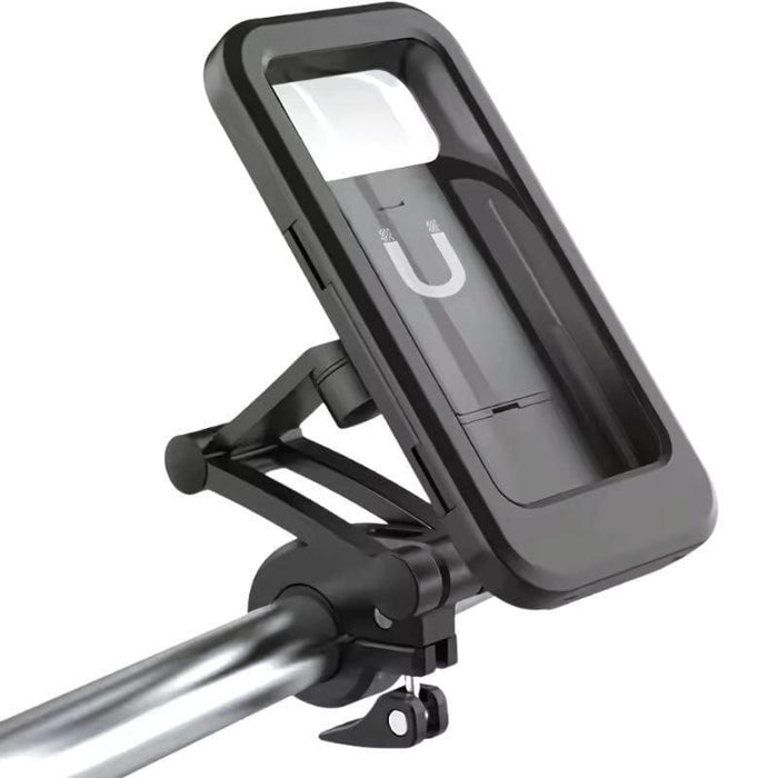 Soporte De Móvil Impermeable Con Fijación Al Manillar