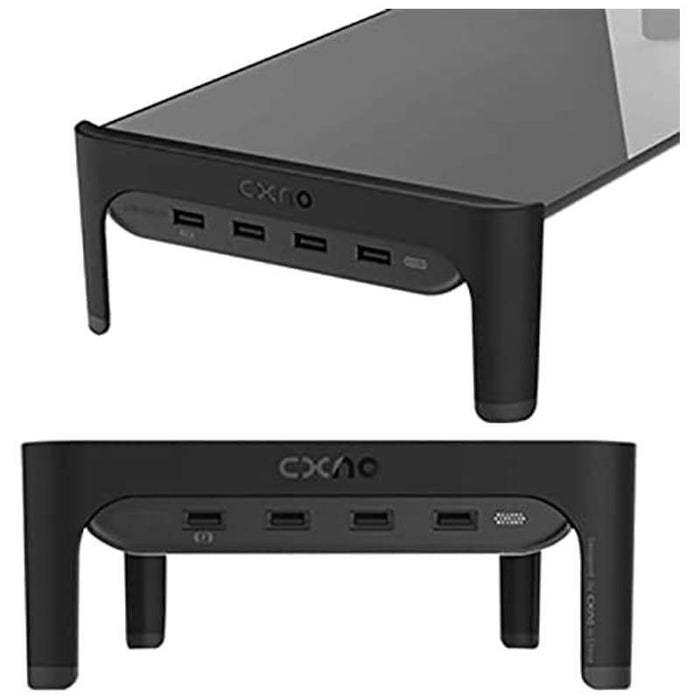 Soporte Elevador Para Monitor Hub X4 Usb 3.0