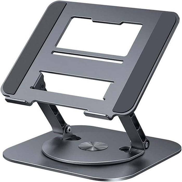 Soporte Giratorio Ls928 Para Tablet Y Ordenador Portátil De Aluminio Plata