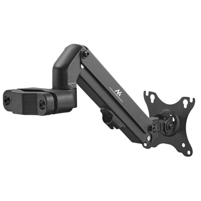 Soporte  Maclean Mc-459  De Monitor Para Tubo/Poste 28-60mm, 17-27'', 7kg Máx, Resorte De Gas