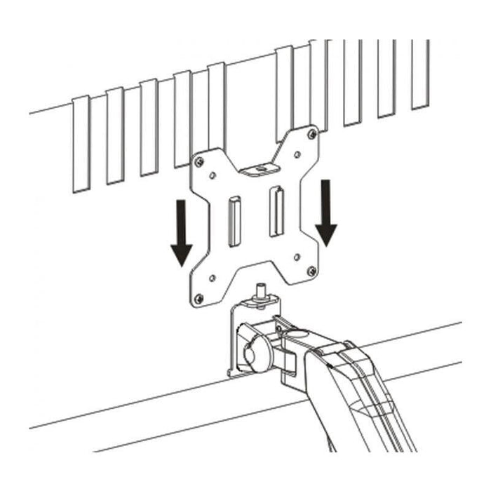 Soporte Para 1 Monitor Led/Lcd 13-27" L-11gd Art