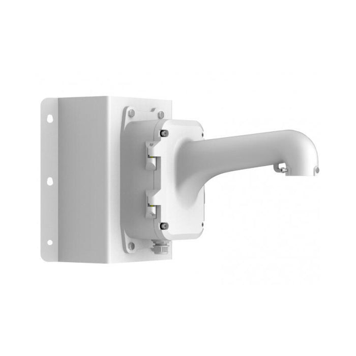 Soporte Para Pared Con Caja De Conexiones, Espacio Para Fuente De 24vac/3a Y Adaptador A Esquina