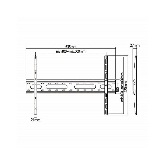 Soporte Televisor Maclean 31-70 45kg Mc-939