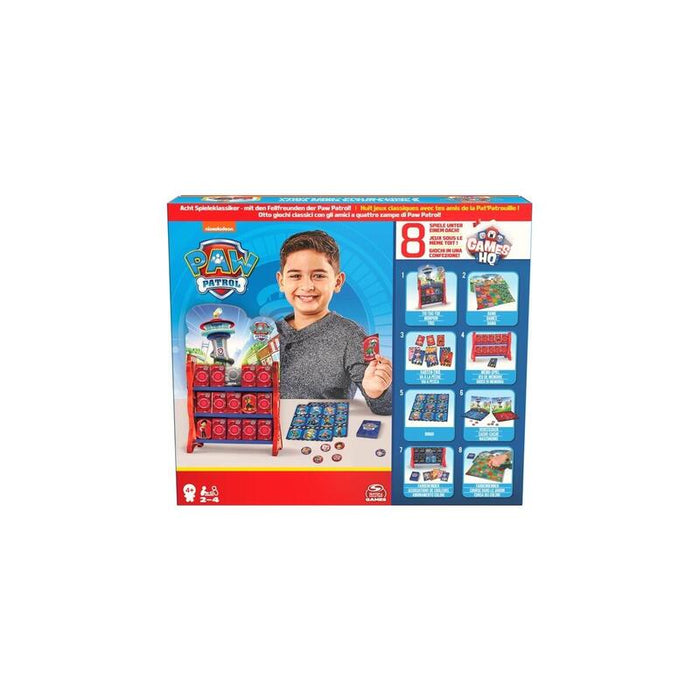Spin Master Paw Patrol: Games Hq - Colección De Juegos, Juego De Mesa 6067976