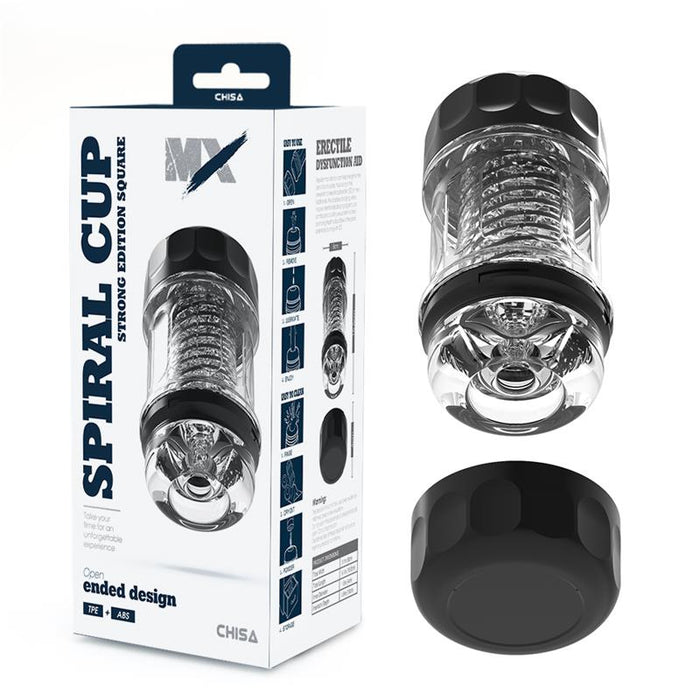 Spiral Cup Strong Edition Square Masturbador Masculino
