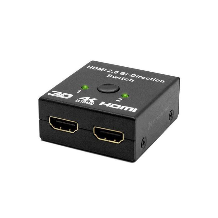 Splitter Hdmi 1x2 Phoenix Phhdmisplitter2 / 4k / 3d / Switch Bidireccional / Negro
