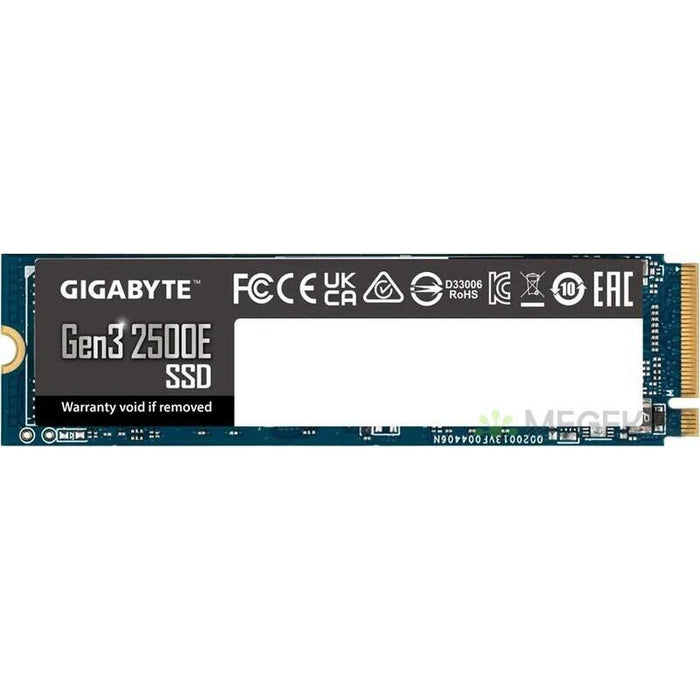 Ssd 2tb Gigabyte Gen3 2500e Pci-E 3.0 Nvme 1.3